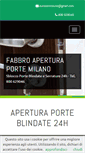 Mobile Screenshot of fabbro-aperturaporte-milano.com